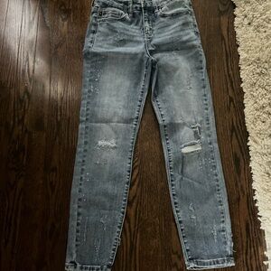 5) Judy Blue relaxed fit size 27 jeans